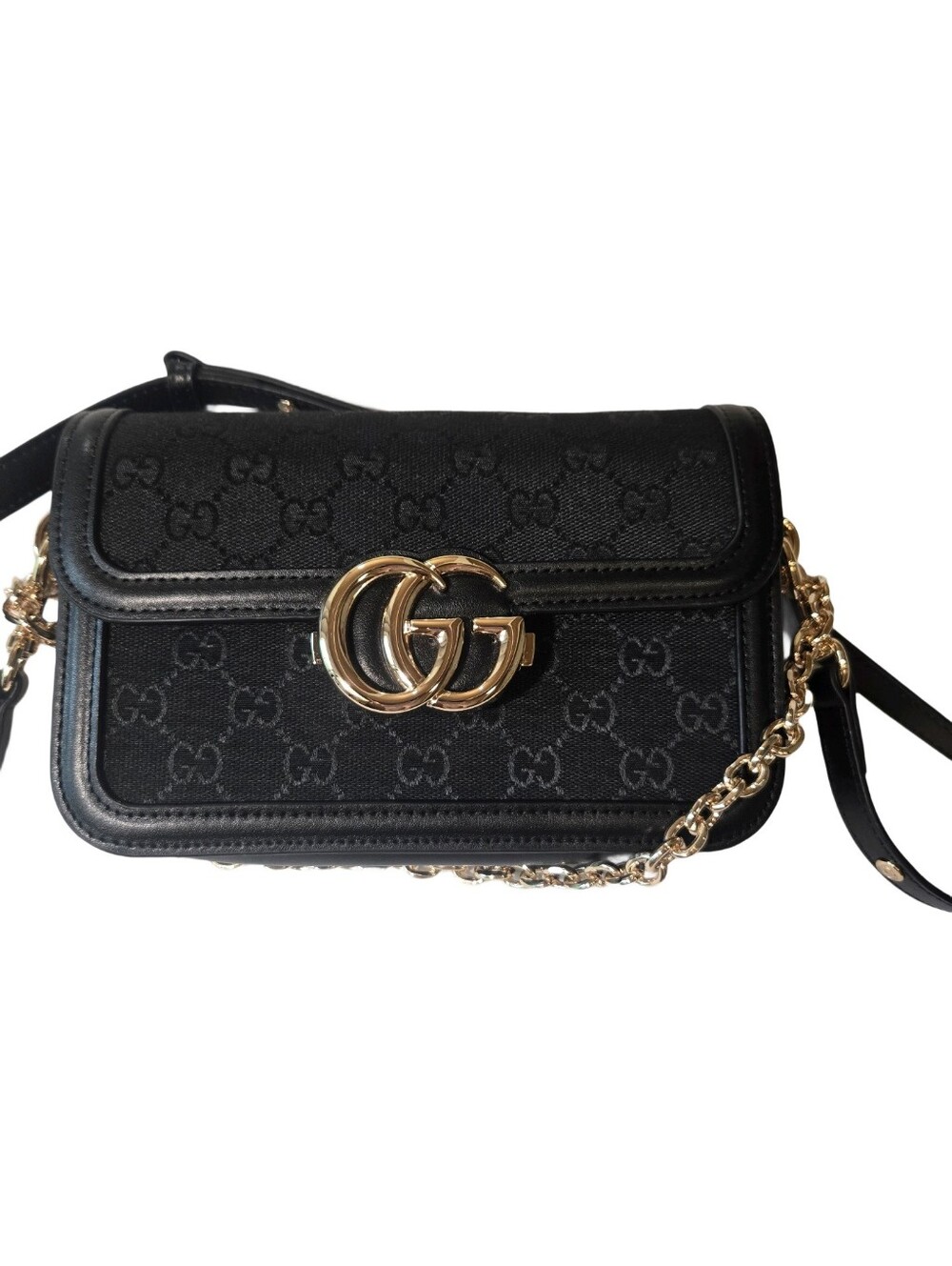 Black GG Marmont Bag Super Gorgeous